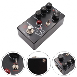 New Arrival~Effects Pedal Black Electric Guitar Filter LM308/OP07DP Mosky King Rat