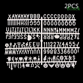 ตัวอักษรสีดํา สําหรับกระดานสักหลาด ตัวอักษร ตัวเลข 360 ชิ้น สัญลักษณ์ตัวอักษรเปลี่ยนได้