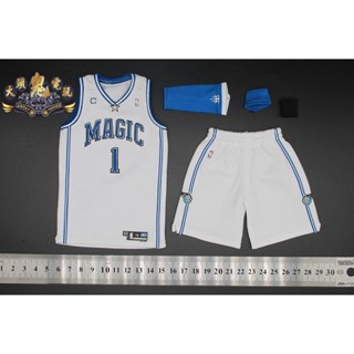 พร้อมส่ง เสื้อกีฬาแขนสั้น ลายทีม NON 1/6 NBA Star Mac T-Mac 62 Points