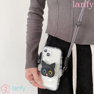 LANFY คลิปสายคล้องโทรศัพท์มือถือ แบบคล้องคอ สําหรับสมาร์ทโฟน