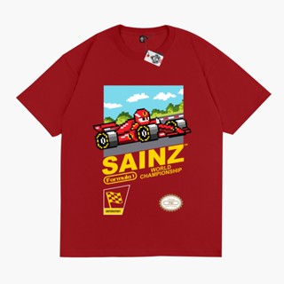 เสื้อยืด ลาย Sakazuki F1 FORMULA ONE CARLOS SAINZ SMOOTH OPERATOR SCUDERIA FERRARI สําหรับรถยนต์