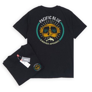 เวรเอ้ย  เสื้อยืดแขนสั้น พิมพ์ลาย Zirdigo Kaos Distro Pacific Blue debe คุณภาพดี