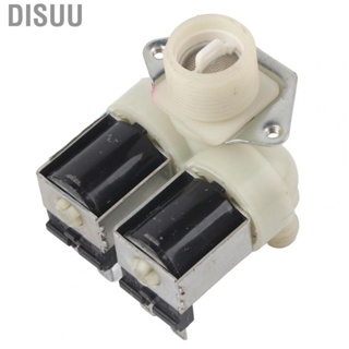 Disuu Water Inlet Solenoid Valve  PP + Aluminum Alloy Replacement for Drum Washing Machines Automatic