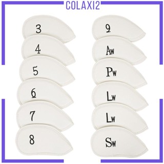 [Colaxi2] ปลอกคลุมหัวไม้กอล์ฟ เหล็ก ทนต่อการเสียดสี 12 ชิ้น