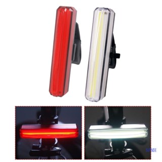 ไฟท้ายจักรยาน LED 6 โหมด แบบชาร์จไฟได้ เพื่อความปลอดภัย