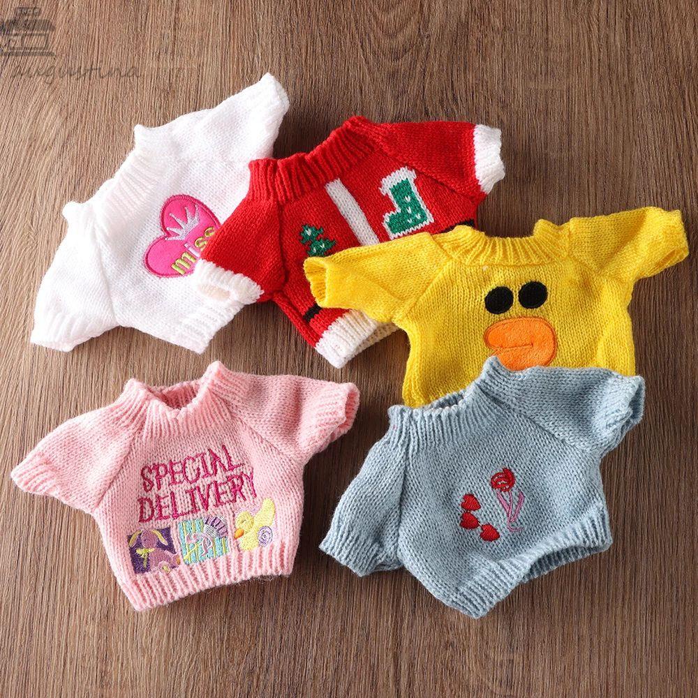 AUGUSTINA Doll Accessories LaLafanfan Clothes Animal Dolls Yellow Duck Clothes Ducks Doll Clothes De