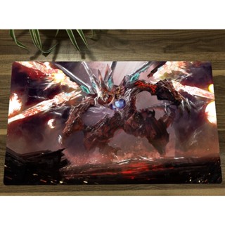 Yugioh Playmat Odd-Eyes Raging Dragon TCG CCG แผ่นรองเมาส์ สําหรับเล่นเกม