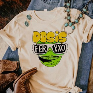 Feid Ferxxo เสื้อยืด พิมพ์ลายกราฟฟิค อนิเมะ มังงะ สําหรับผู้หญิง