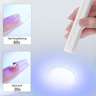 เครื่องอบไฟฉาย ชาร์จแบตได้ อบสีเจลแห้งเร็ว Nail Lamp