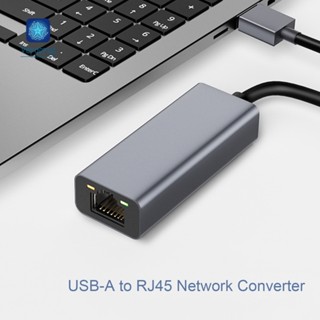 [พร้อมส่ง] ปลั๊กแอนด์เพลย์ แปลงอีเธอร์เน็ต USB 3.0 USB-A เป็น RJ45 อะลูมิเนียมอัลลอย สําหรับ Windows Mac OS Android