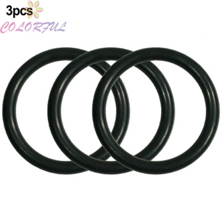 【COLORFUL】3X/Set Gasket For Tool Less-Fuel Cap/Cover Gasoline For Stihl 026AV MS 260 Ring