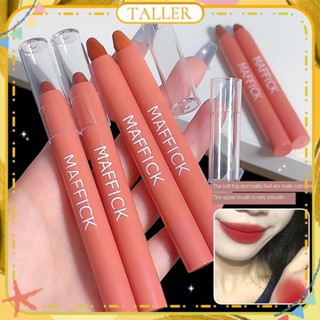 ✧Ready Stcok Maffick Bobo Lip Liner Pen Outlines Lip Shape Milk Tea Color Velvet Matte Smooth Moisturizing Lipstick High Color Rendering Long Lasting Lip Makeup TALLER