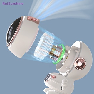 Ruisurshine ใหม่ พัดลมไฟฟ้า ขนาดเล็ก เกียร์ 3 ความเร็วลม ชาร์จ Usb แบบแขวนคอ เสียงเงียบ