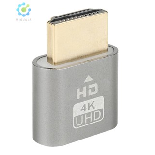 Nue ปลั๊กดัมมี่จําลอง HDMI 4K DDC EDID หน้าจอเสมือนจริง สูงสุด 3840x2 [Hidduck.th]