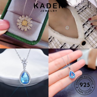 Kader Jewelry สร้อยคอเงิน 925 ประดับไพลินมรกต ทับทิม หรูหรา สําหรับผู้หญิง M107