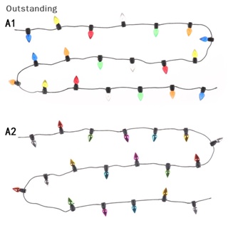 Outstanding ใหม่ สายไฟคริสต์มาส พลาสติก ขนาดเล็ก 0.5 ม. 1/12 หลากสี สําหรับตกแต่งบ้านตุ๊กตา