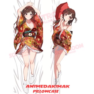 ปลอกหมอน แบบนิ่ม ลายอนิเมะ Mizuhara Chizuru Kanojo Okarishimasu Dakimakura ขนาด 50x160 ซม. สําหรับโซฟา เตียง DK4632