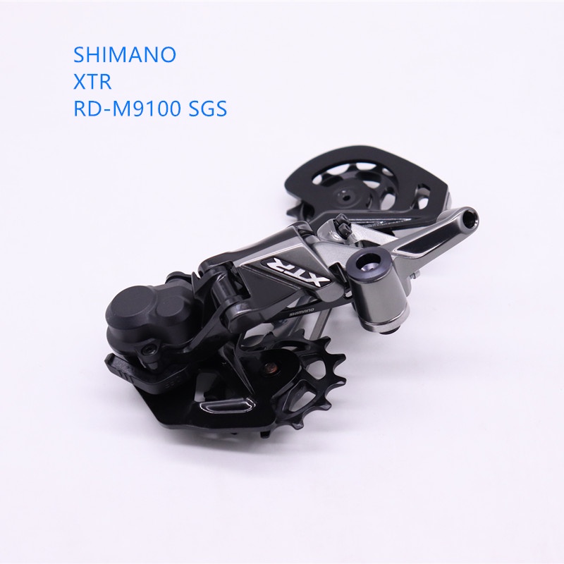 SHIMANO Road M9100 XTR สับจานหลัง MTB จักรยาน Off-Road 12 ความเร็ว M9100 SGS 12 S