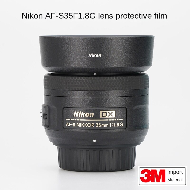 ฟิล์มสติกเกอร์ ป้องกันเลนส์กล้อง สําหรับ Nikon AF-S 35F1.8G Nikon 35-1.8 3M