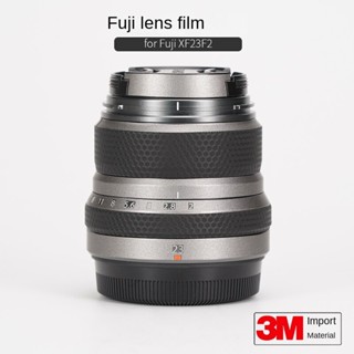 ฟิล์มสติกเกอร์คาร์บอนไฟเบอร์ ป้องกันเลนส์ สําหรับ Fuji Fuji XF23F2 3M