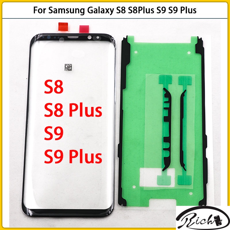 ใหม่ แผงกระจกหน้าจอสัมผัส LCD แบบเปลี่ยน สําหรับ Samsung Galaxy S8 S8 Plus S9 S9 Plus