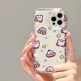 Yiki|เคสโทรศัพท์มือถือแบบนิ่ม ใส ลาย Kirby สีชมพูน่ารัก สําหรับ Huawei Nova Y90 Y70 11 Pro 11 10SE 10 9 8 7 Pro 10 9SE 9 8SE 8 7SE 7 7i 6SE 5T 3i