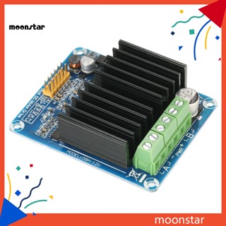 Moo บอร์ดโมดูลควบคุมมอเตอร์ ช่องคู่ DC 5V-12V 30A H-Bridge Drive