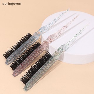 [springeven] แปรงหวีผม จัดแต่งทรงผม 3 สี 1 ชิ้น