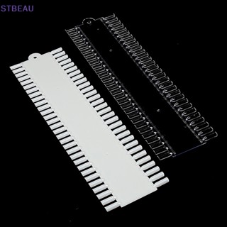 [cxSTBEAU] 60 ชิ้น / เซต เล็บปลอม ยาทาเล็บ พาเลท ยืนแสดง เครื่องมือ ด้านล่างแบน เล็บ พลาสติกแข็ง เครื่องมือแสดงเล็บ MME