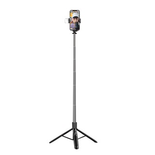 เดสก์ท็อป Live Streaming ขาตั้งกล้อง Selfie Stick ระยะไกลที่เข้ากันได้กับ Bluetoothลดราคา