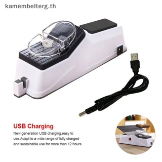 Kam เครื่องลับมีดไฟฟ้า USB ปรับได้ สําหรับกรรไกร ห้องครัว TH