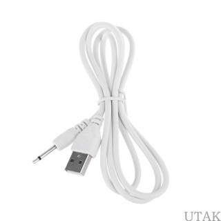 Utake สายชาร์จ USB โมโน 2 5 มม. สําหรับ DC 2 5 มม. ปลั๊กแจ็ค Aux