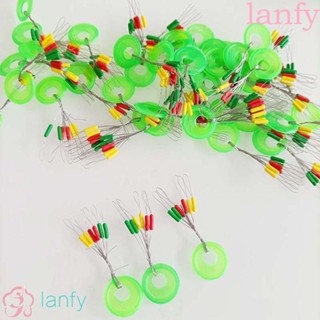 LANFY 600 ชิ้น ทุ่นลอยน้ํา วงรี S / M / L สายเบ็ดตกปลา ทุ่นลอยน้ํา ยาง ทุ่นลอยน้ํา ทุ่นลอยน้ํา ถั่วลอยน้ํา