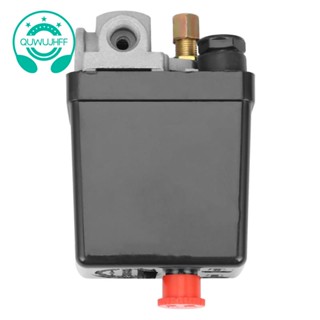 วาล์วควบคุมแรงดันคอมเพรสเซอร์แอร์ 90 PSI -120 PSI สีดํา