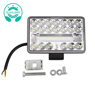 ไฟสปอตไลท์ LED 36 ดวง 108W 4X4 12V 24V ทรงสี่เหลี่ยม ขนาด 4 นิ้ว สําหรับรถบรรทุก รถออฟโร้ด ATV