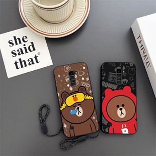 เคสโทรศัพท์มือถือ กันกระแทก ลายการ์ตูนหมีบราวน์ สําหรับ LG K10