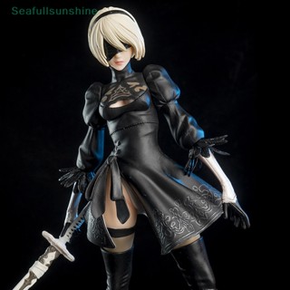 Seaf&gt; โมเดลฟิกเกอร์ รูปปั้นอนิเมะ NieR Automata 2B ของเล่น ของขวัญ สําหรับสะสม