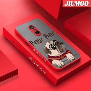 สําหรับ Xiaomi Redmi Note 4 Note 4x Note 4 Pro เคสการ์ตูน Puggy ดีไซน์ใหม่ บาง ฝ้า แข็ง เคสโทรศัพท์ ขอบนิ่ม ซิลิโคน กันกระแทก รูปแบบปลอก