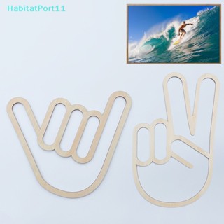 Habitatport Shaka ป้ายแขวนผนัง ลาย Hawaii Aloha Surfer สําหรับตกแต่งบ้าน ห้องนั่งเล่น ห้องครัว ห้องน้ํา