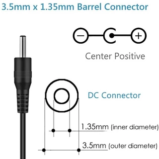 จัดส่งรวดเร็วสายไฟ Usb to DC 3.5x1.35/5.5x2.1/5.5x2.5/4.0x1.7/2.5x0.7 มม.พอร์ต DC สายชาร์จสายไฟ