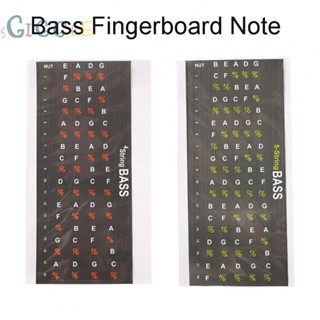 ⭐READY STOCK ⭐Ultimate Durability Bass Guitar Scale Sticker for 4 5 String Bass Neck Fretboard