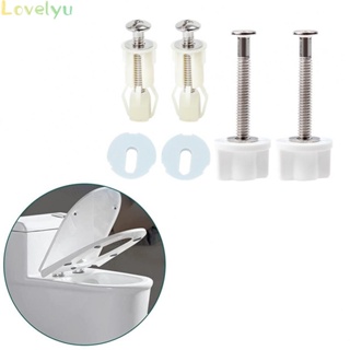 ⭐READY STOCK ⭐Top Fix Toilet Screws Nut Cover Lid Pan Fixing WC Blind Hole Fitting Kits