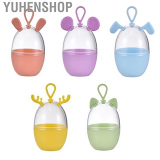 Yuhenshop Makeup Sponge Holder Case  Hanging Rope Beauty Blender Sturdy Portable Cartoon Shaped for Travel Use