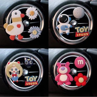 Cartoon Strawberry Bear Automobile Vent Perfume Car Air Conditioning Vent Decoration Creative Cute Aromatherapy Perfume Clip uZCM