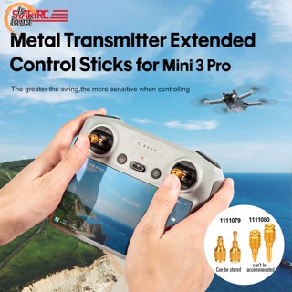 【IS】จอยสติ๊กควบคุม คันโยกนิ้วหัวแม่มือ สําหรับ Dji Mini 3 Pro พร้อมรีโมตคอนโทรลหน้าจอ