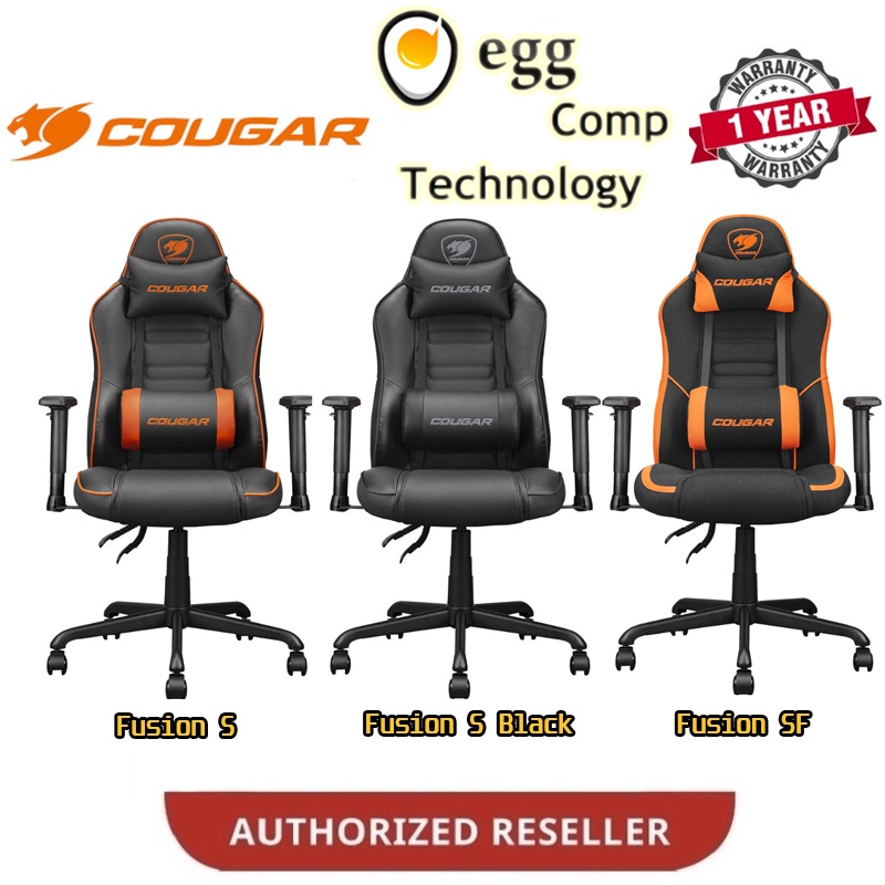 Cougar Fusion Series Gaming Chair [Fusion S, Fusion S Black, Fusion SF]
