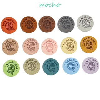 MOCHO ป้ายฉลาก แฮนด์เมด 25 มม. 20 ชิ้น สําหรับเสื้อผ้า ผ้าพันคอ ของขวัญ