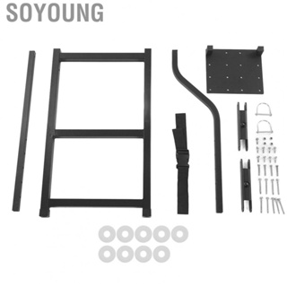 Soyoung Tailgate Ladder Universal Adjustable Height Rear Gate Pickup Rotated Step Car Accessories