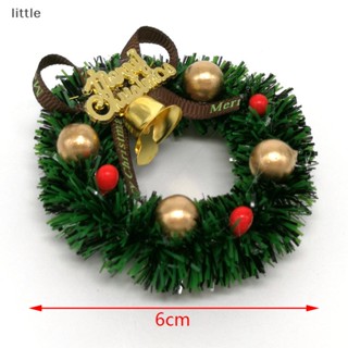 thlittle 1 Pcs 6CM Miniature  Doll House Christmas Tree Wall Decoration Accessories Boutique