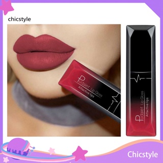 Chicstyle ลิปสติก ลิปกลอส เนื้อแมตต์ เซ็กซี่ ติดทนนาน สําหรับผู้หญิง